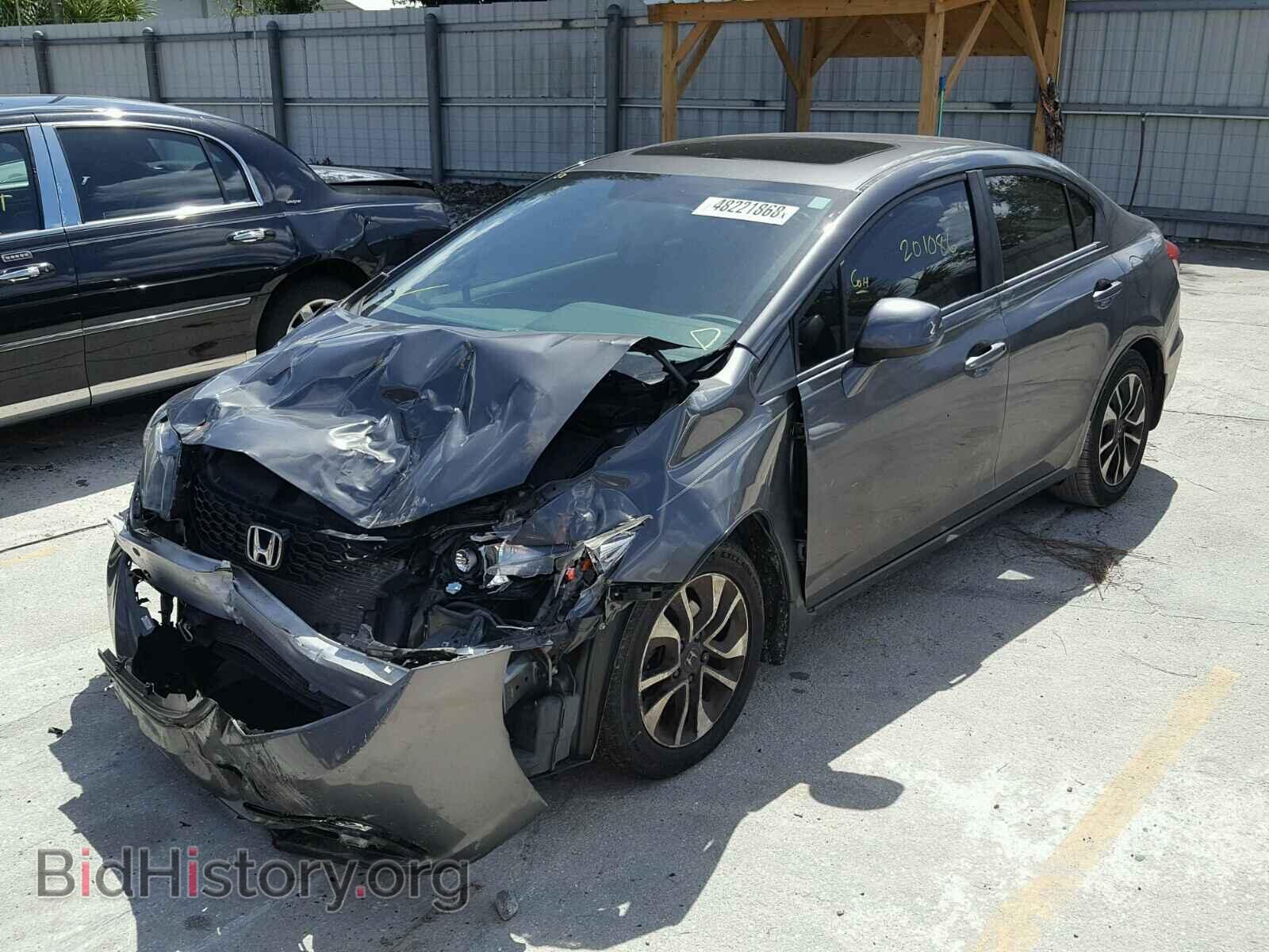 2013 HONDA CIVIC - VIN: 2HGFB2F96DH539280 - Фото 2