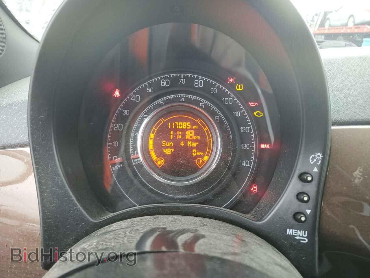2013 FIAT 500 - VIN: 3C3CFFBR2DT544460 - Фото 9