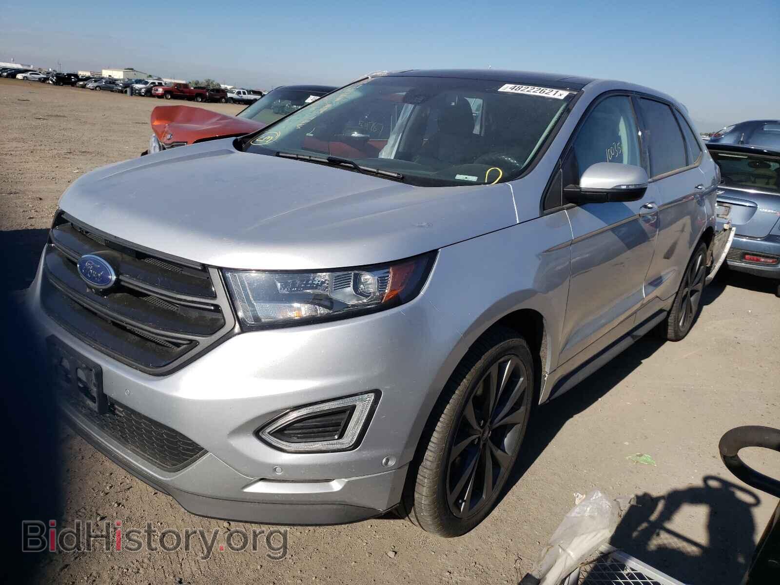 2015 FORD EDGE - VIN: 2FMTK4AP1FBC39716 - Фото 2