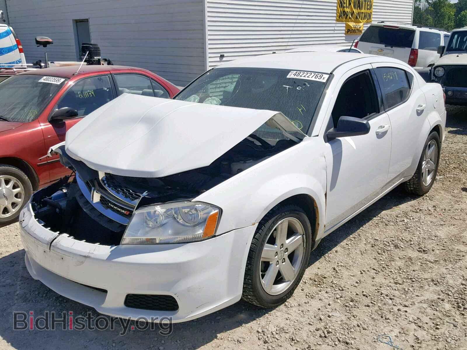 2013 DODGE AVENGER - VIN: 1C3CDZAB9DN662405 - Photo 2