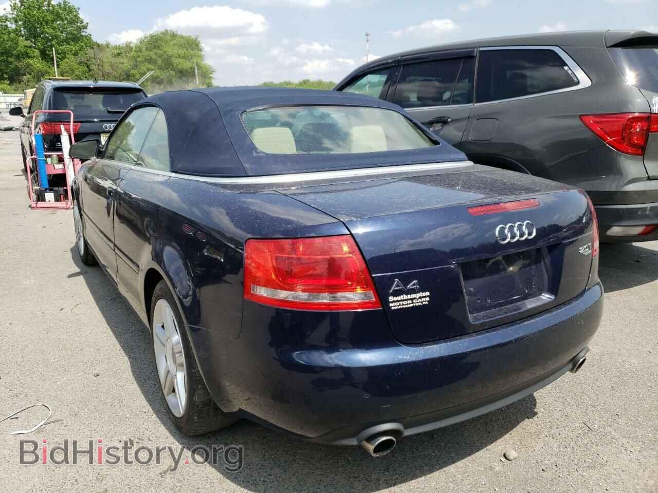 2007 AUDI A4 - VIN: WAUDF48H37K017646 - Фото 3