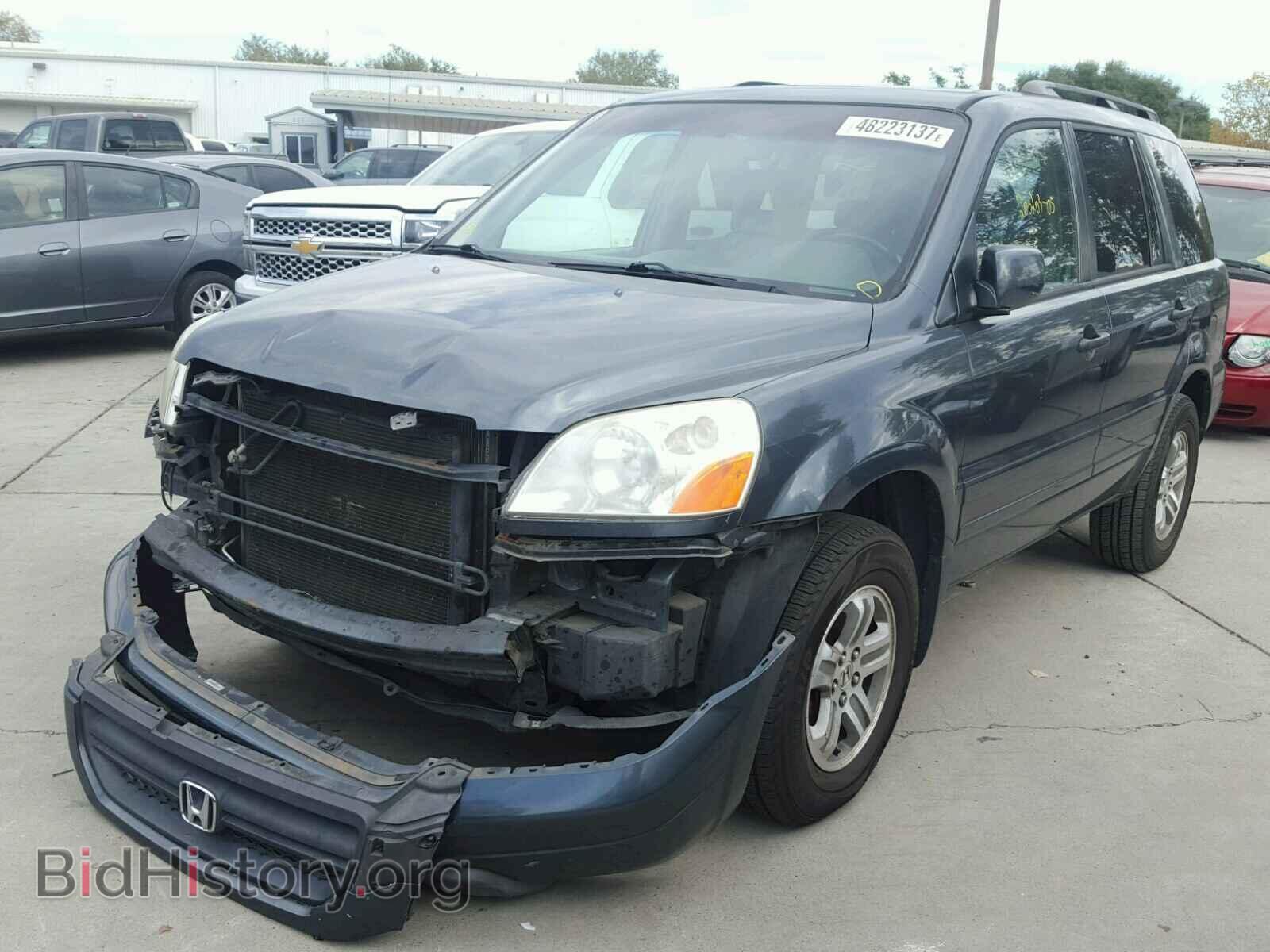 2005 HONDA PILOT - VIN: 2HKYF18675H569874 - Фото 2