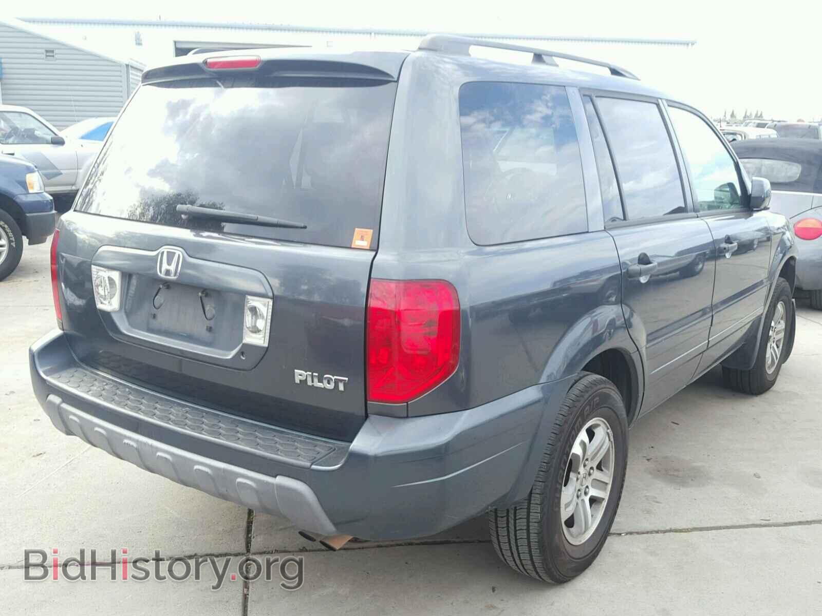 2005 HONDA PILOT - VIN: 2HKYF18675H569874 - Фото 4