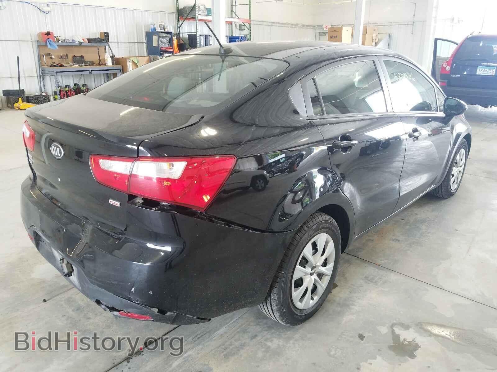 2013 KIA RIO - VIN: KNADM4A38D6239611 - Фото 4
