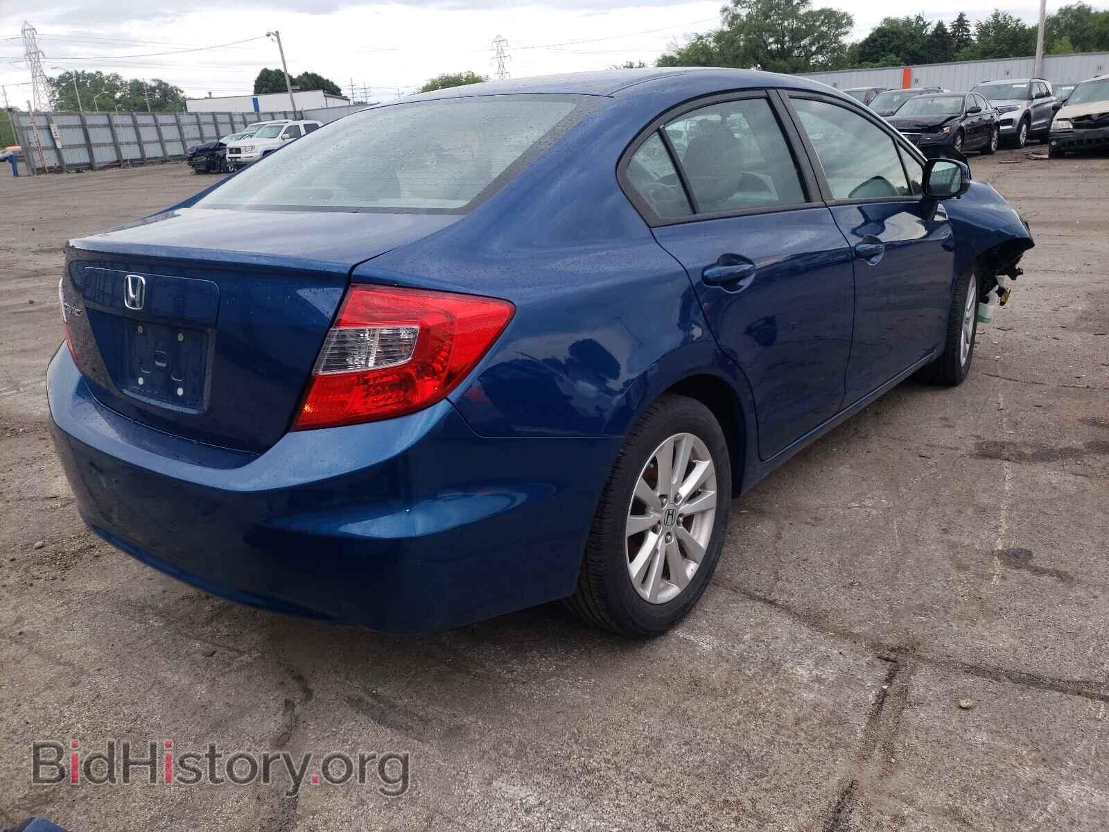 2012 HONDA CIVIC - VIN: 19XFB2F95CE055321 - Фото 4