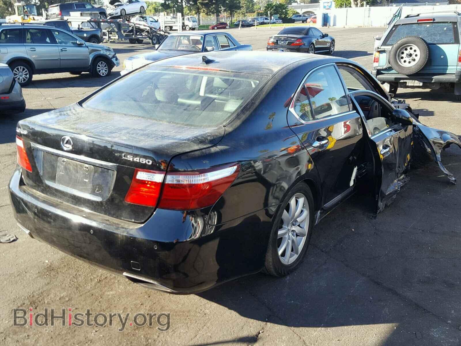 2007 LEXUS LS460 - VIN: JTHBL46F575018217 - Фото 4