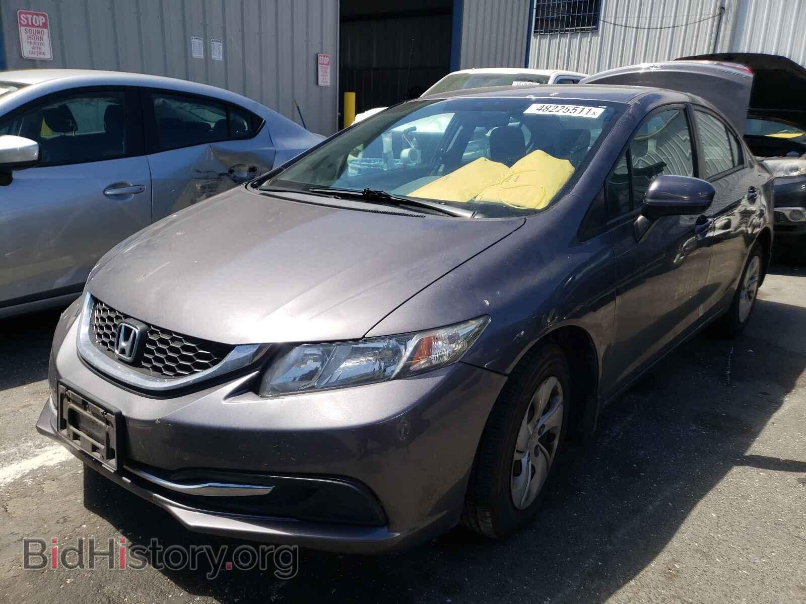 2015 HONDA CIVIC - VIN: 19XFB2F54FE284347 - Фото 2