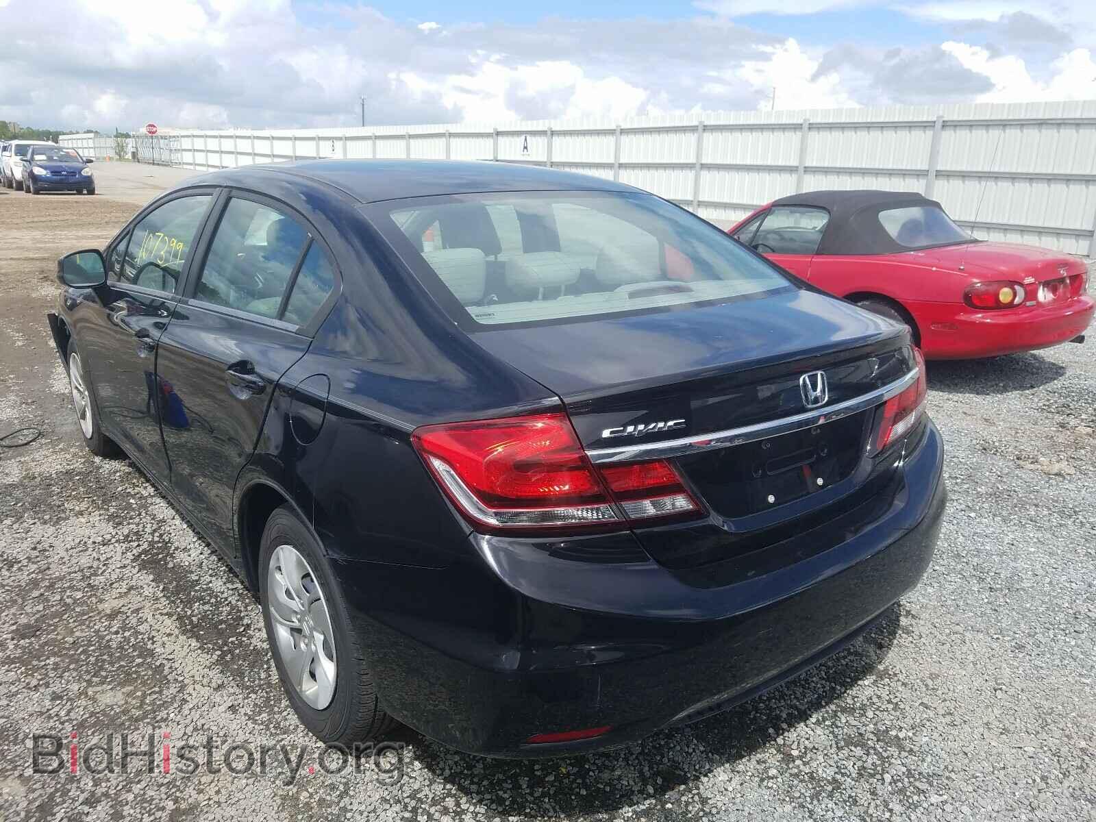 2013 HONDA CIVIC - VIN: 19XFB2E58DE009305 - Фото 3
