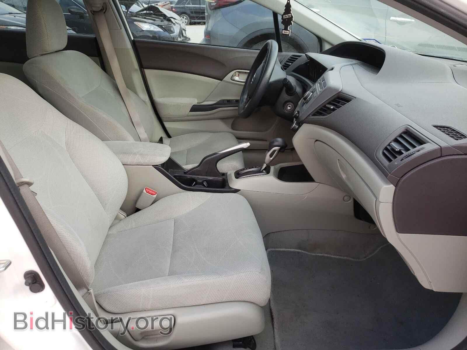 2012 HONDA CIVIC - VIN: 2HGFB2F57CH563373 - Фото 5