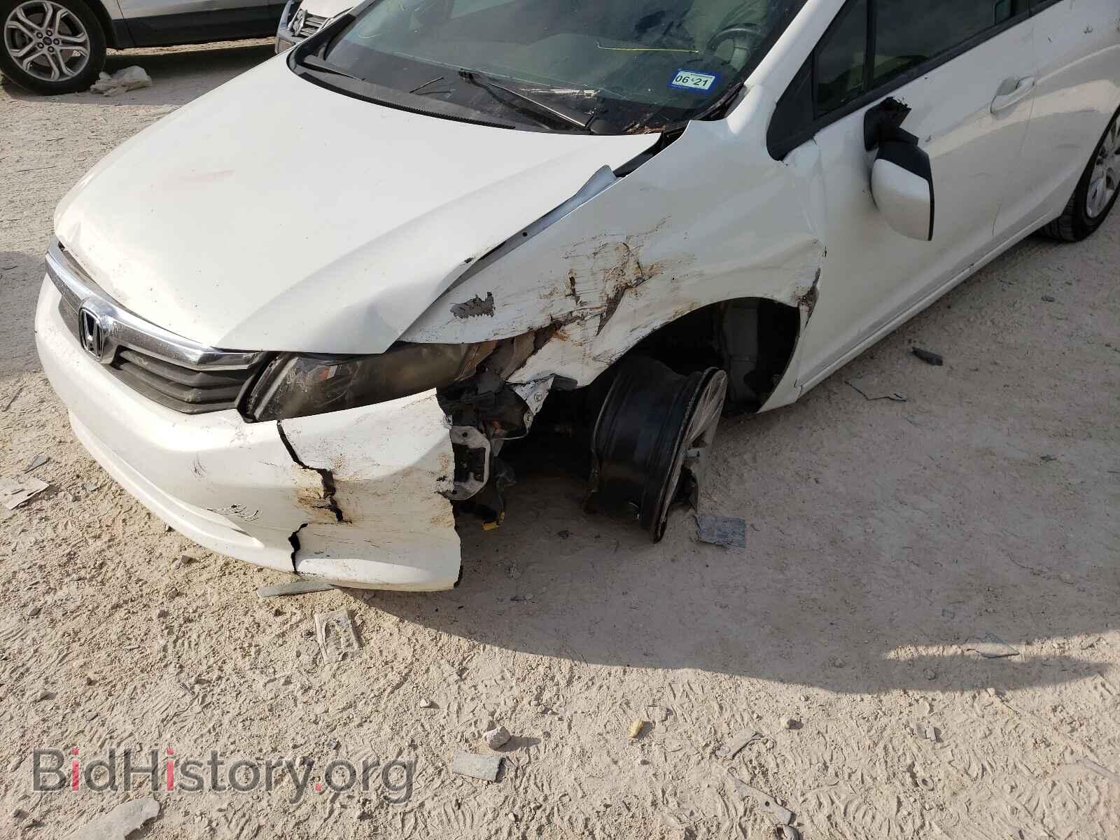 2012 HONDA CIVIC - VIN: 2HGFB2F57CH563373 - Фото 9