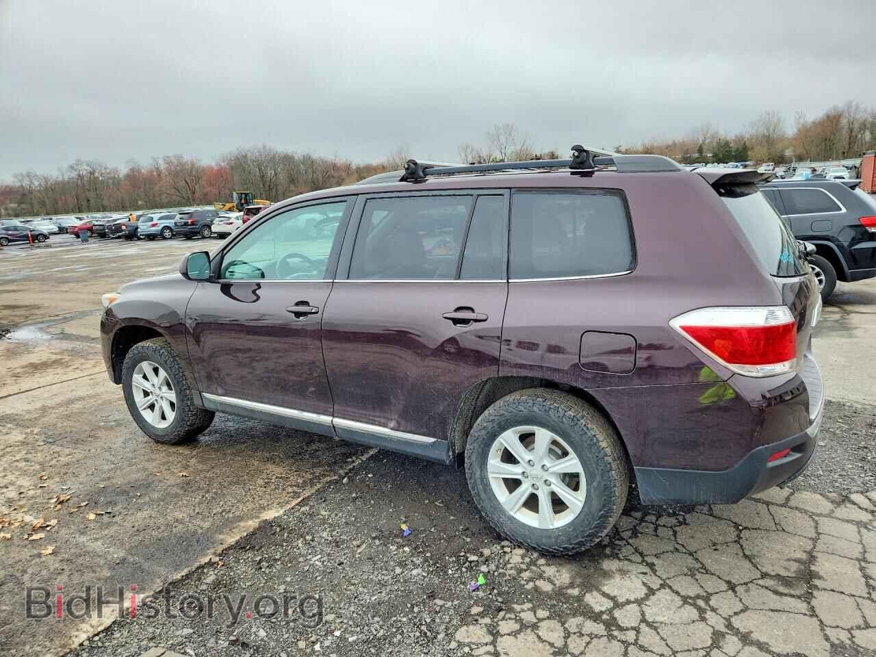 2013 TOYOTA HIGHLANDER - VIN: 5TDBK3EH8DS249328 - Фото 2