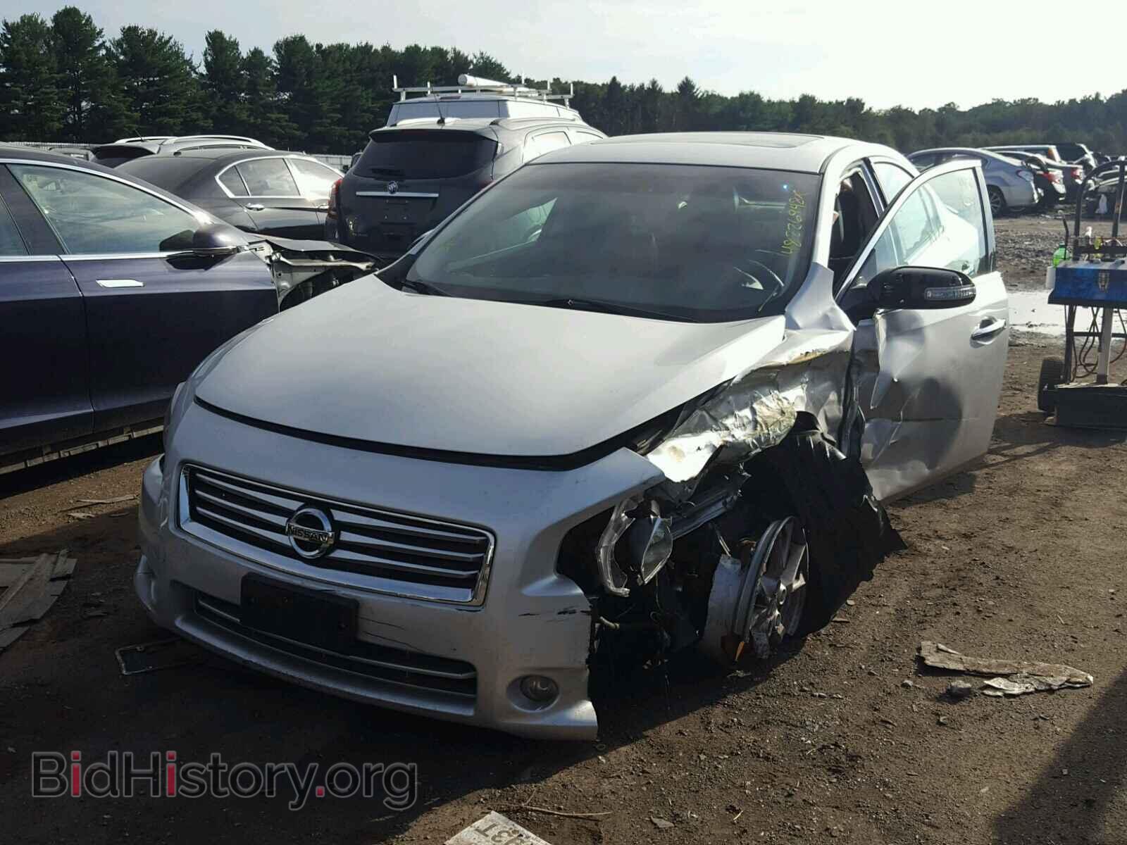 2014 NISSAN MAXIMA S - VIN: 1N4AA5AP3EC438128 - Фото 2