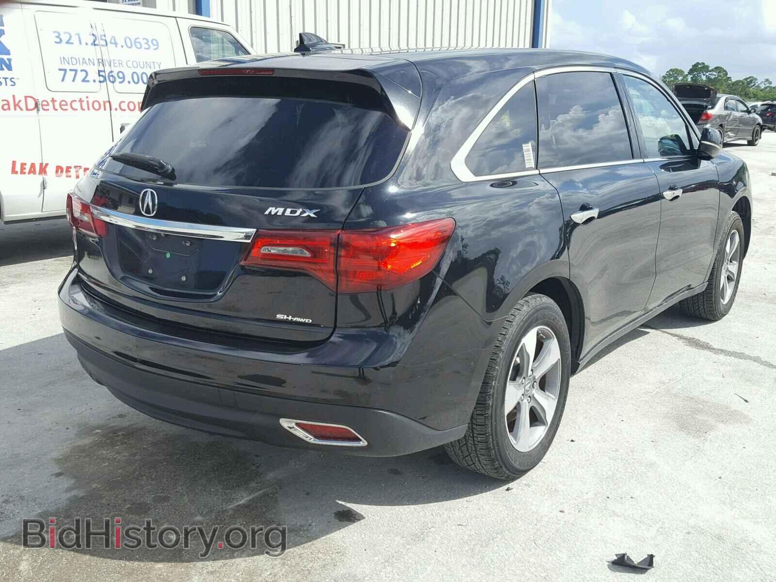2014 ACURA MDX - VIN: 5FRYD4H20EB028392 - Фото 4