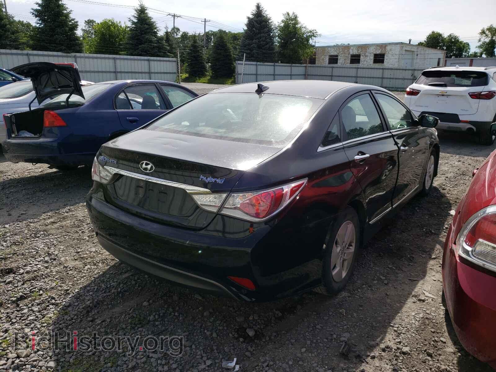 2012 HYUNDAI SONATA - VIN: KMHEC4A40CA043804 - Фото 4