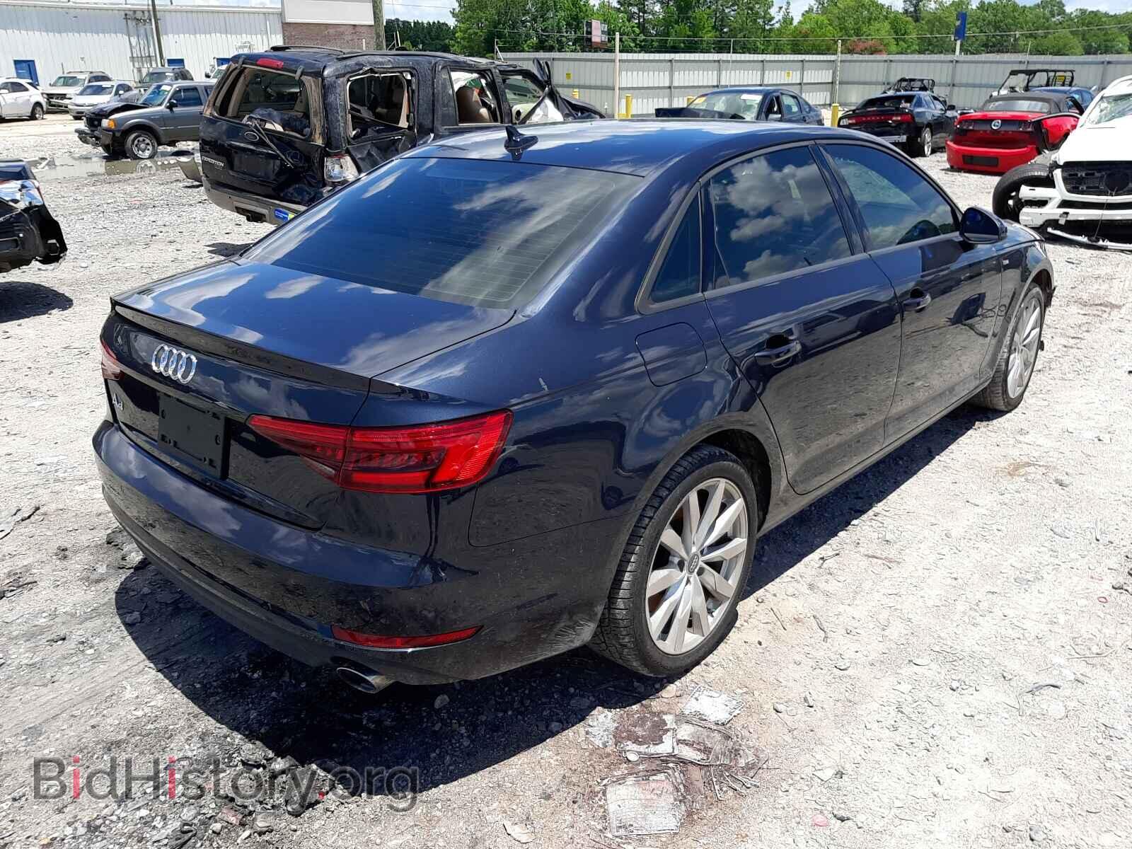 2017 AUDI A4 - VIN: WAUGNAF45HN007859 - Фото 4