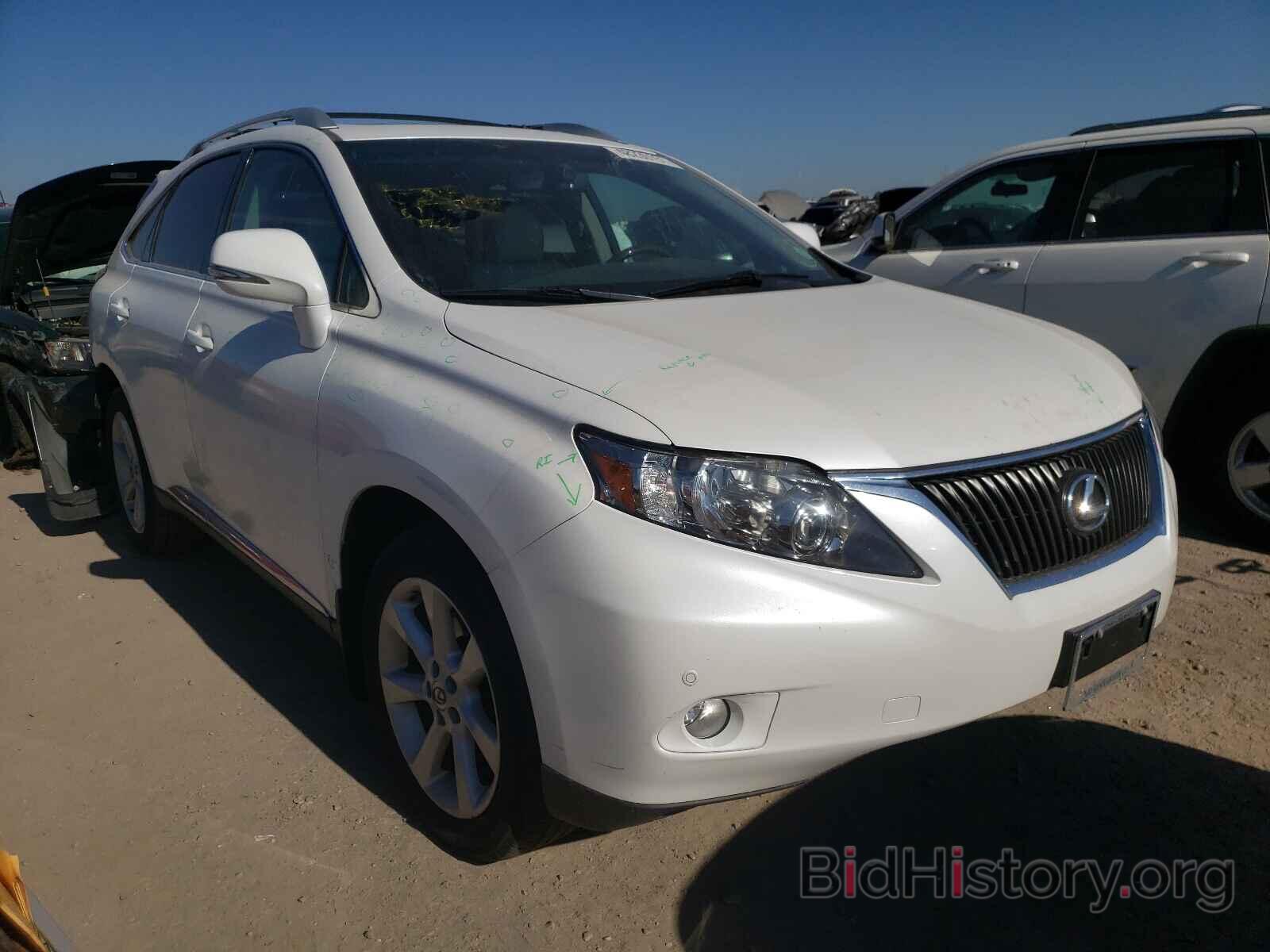 Photo 2T2BK1BA6CC136329 - LEXUS RX350 2012