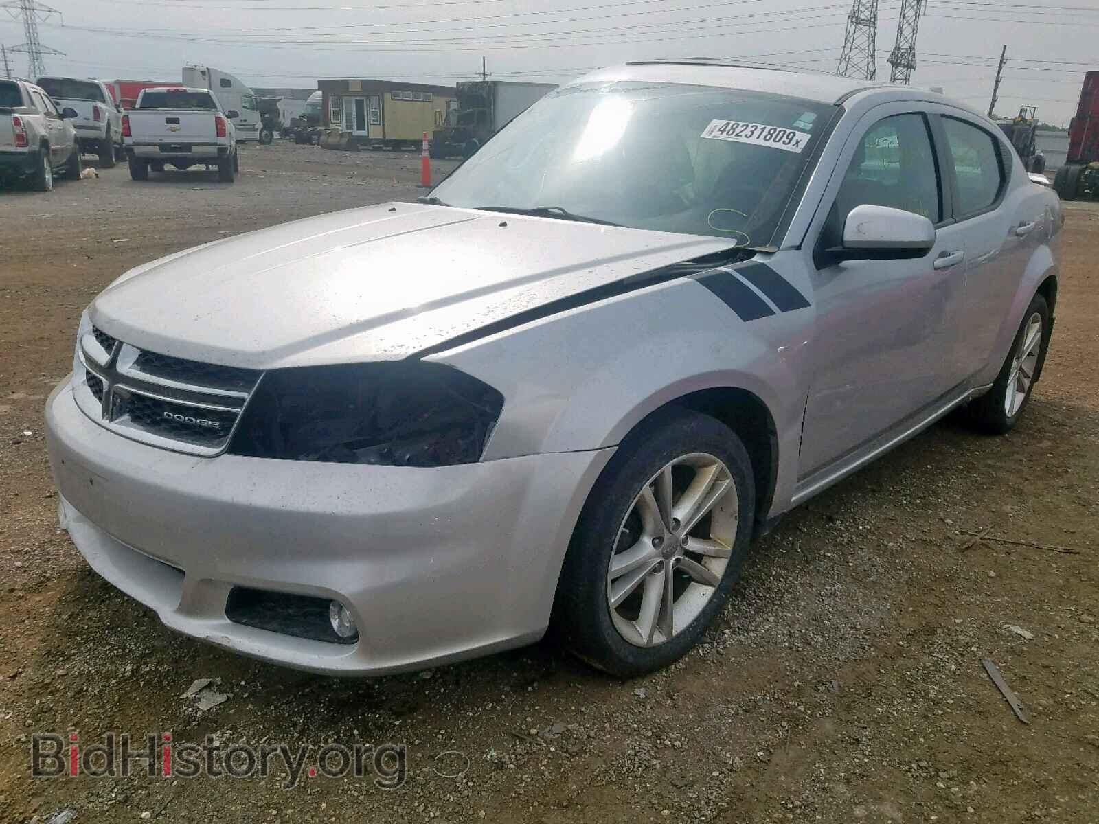 2012 DODGE AVENGER - VIN: 1C3CDZEG3CN186687 - Фото 2