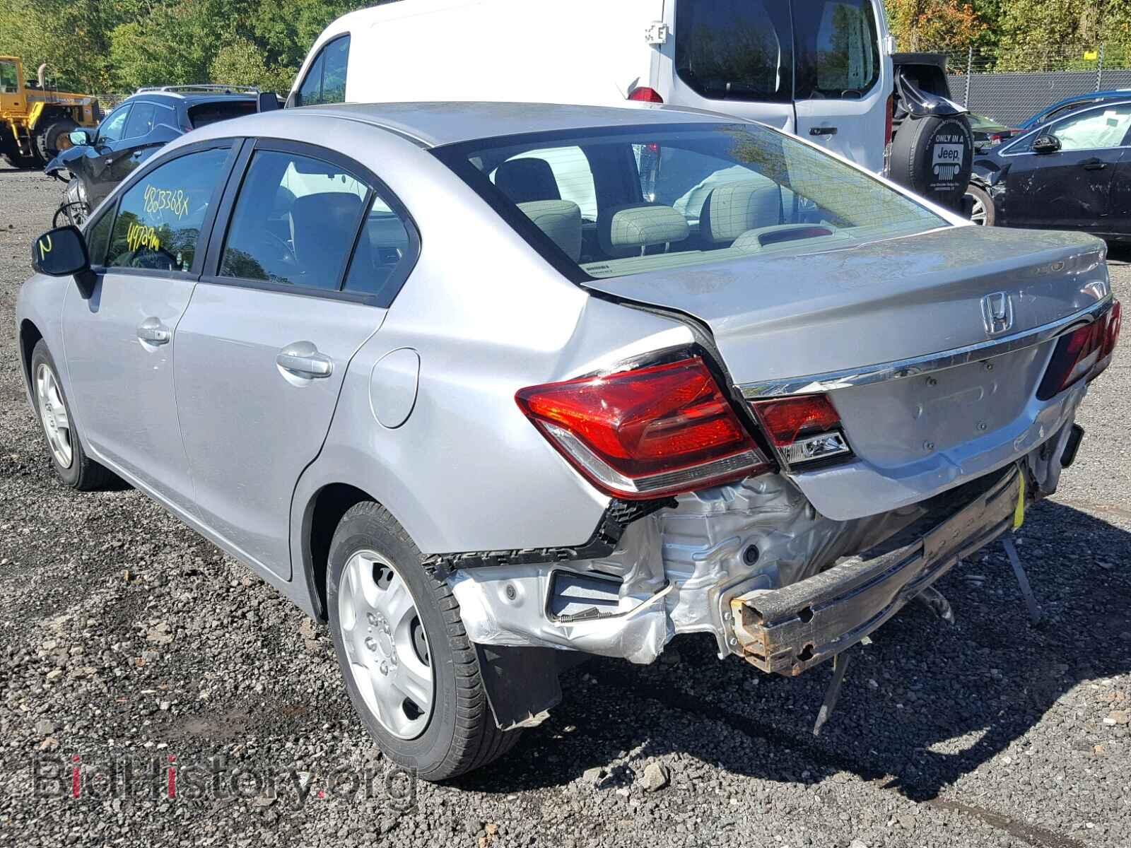 2013 HONDA CIVIC LX - VIN: 2HGFB2E53DH518384 - Фото 3