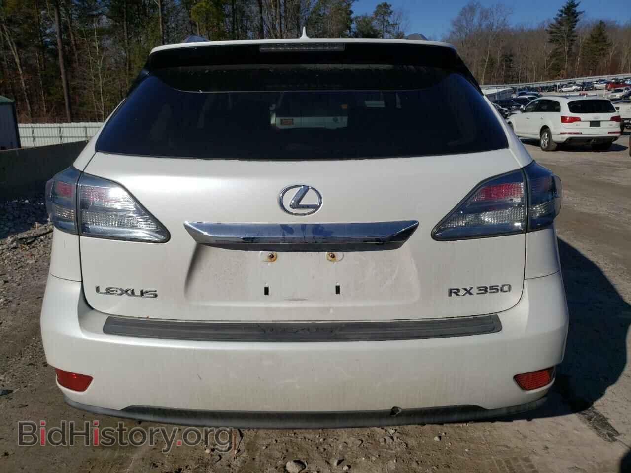 2010 LEXUS RX350 - VIN: 2T2BK1BAXAC068470 - Фото 6
