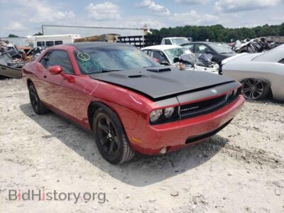2009 Dodge CHALLENGER, красный — VIN 2B3LJ44VX9H577104, Copart