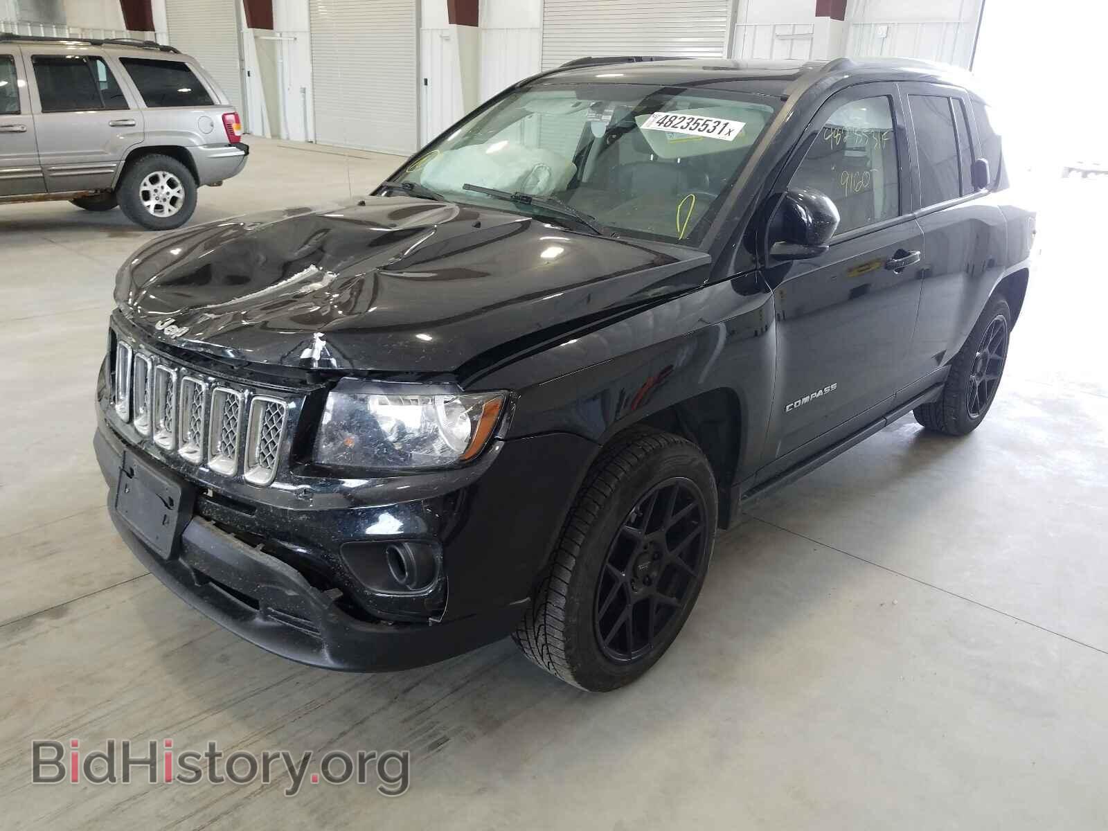 2014 JEEP COMPASS - VIN: 1C4NJDEB9ED661465 - Фото 2