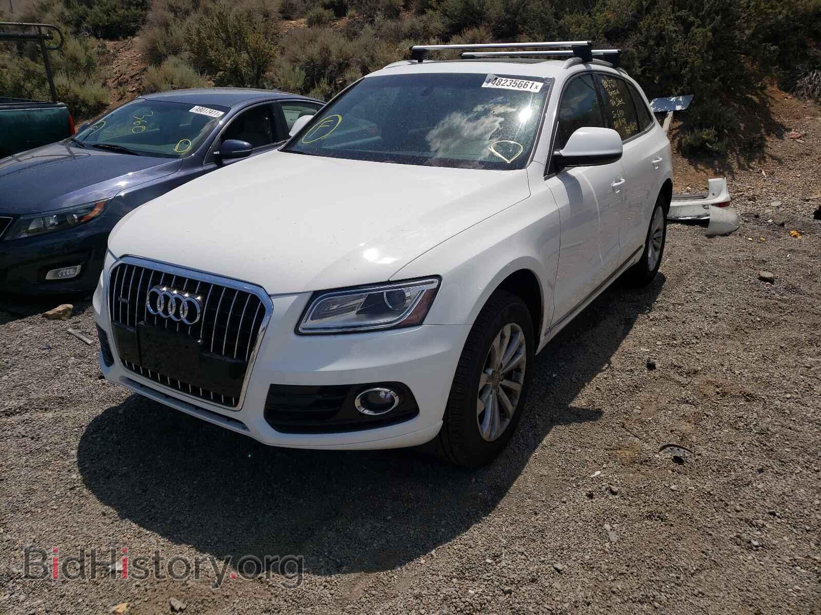 2013 AUDI Q5 - VIN: WA1CFAFP7DA081594 - Фото 2