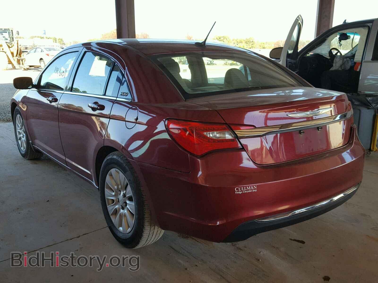 2012 CHRYSLER 200 - VIN: 1C3CCBABXCN108363 - Фото 3