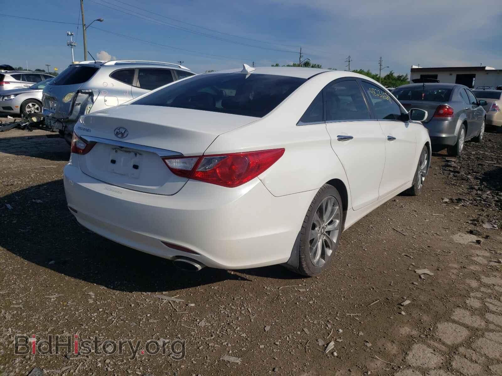 2012 HYUNDAI SONATA - VIN: 5NPEC4AC7CH367465 - Фото 4