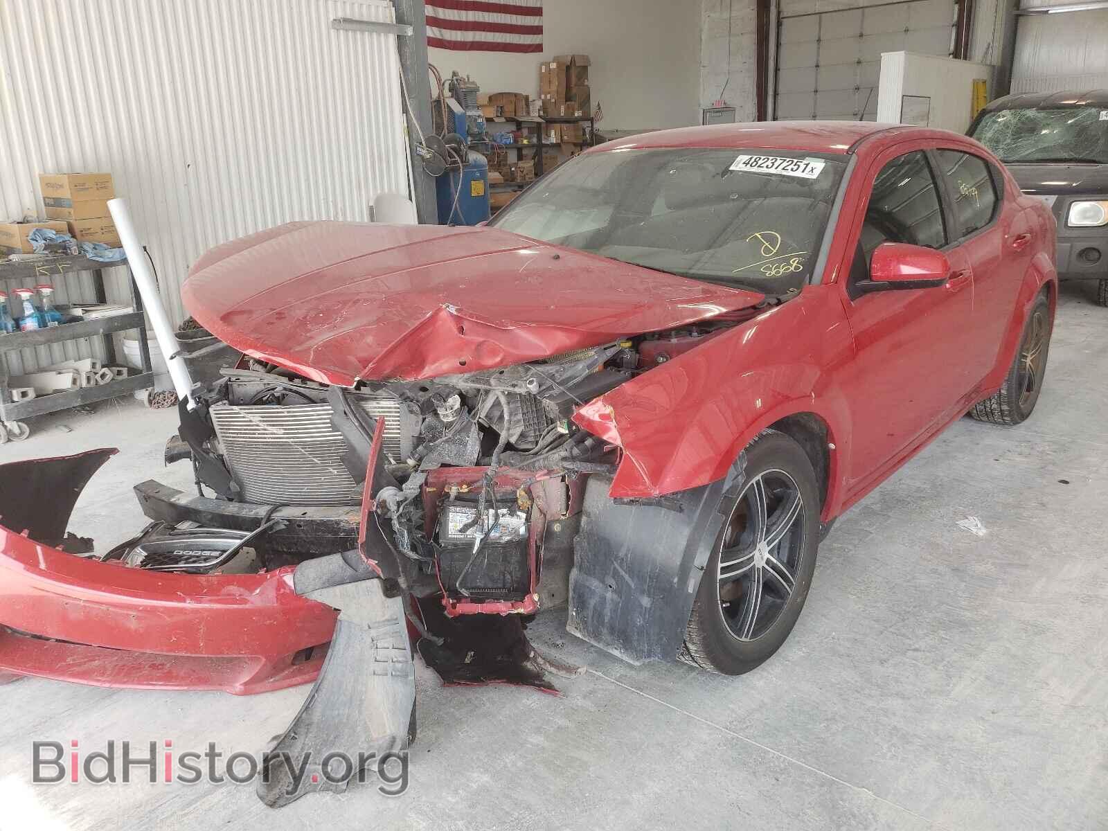 2011 DODGE AVENGER - VIN: 1B3BD1FB6BN508668 - Фото 2