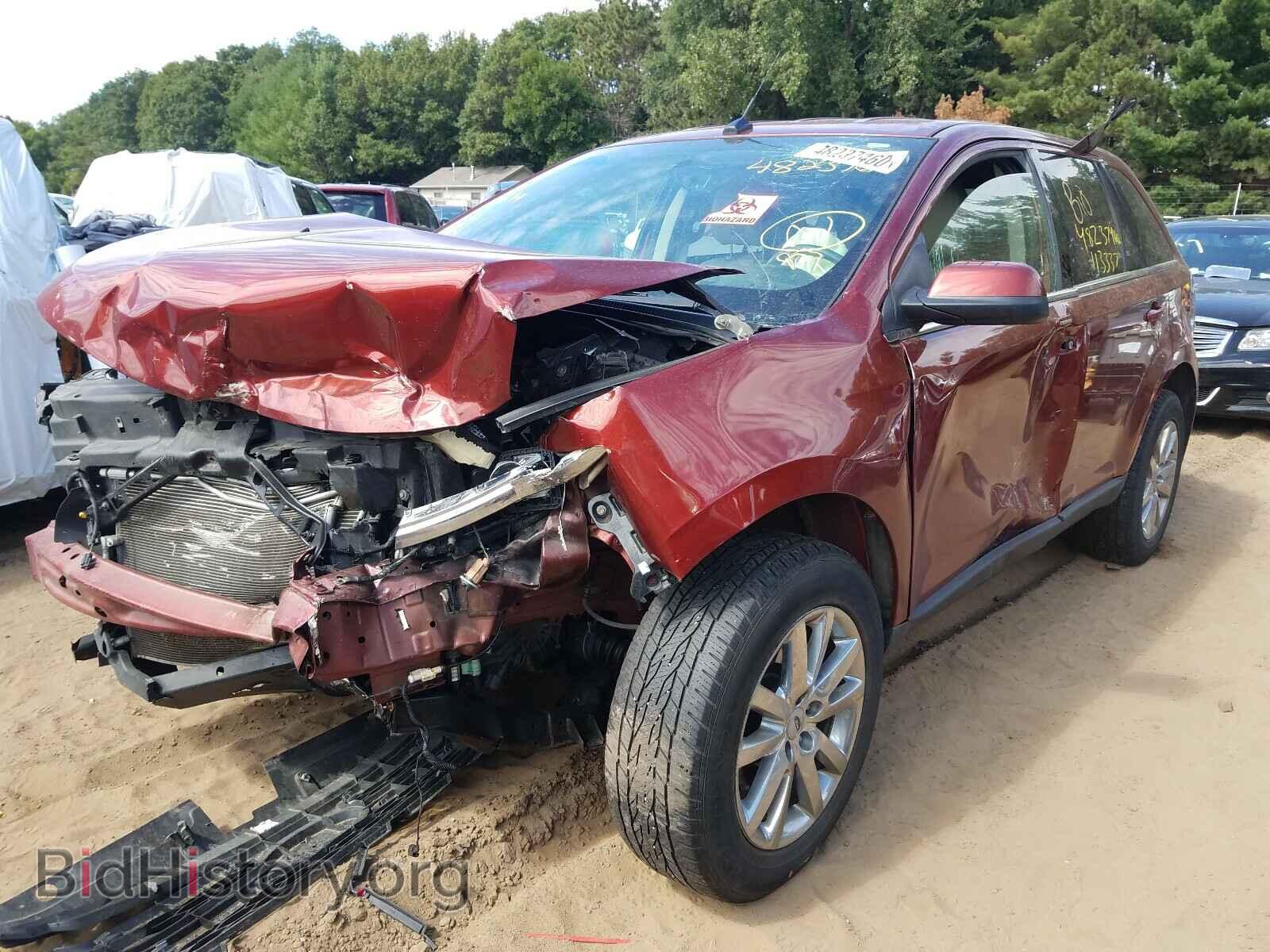 2014 FORD EDGE - VIN: 2FMDK4KC5EBA54258 - Фото 2