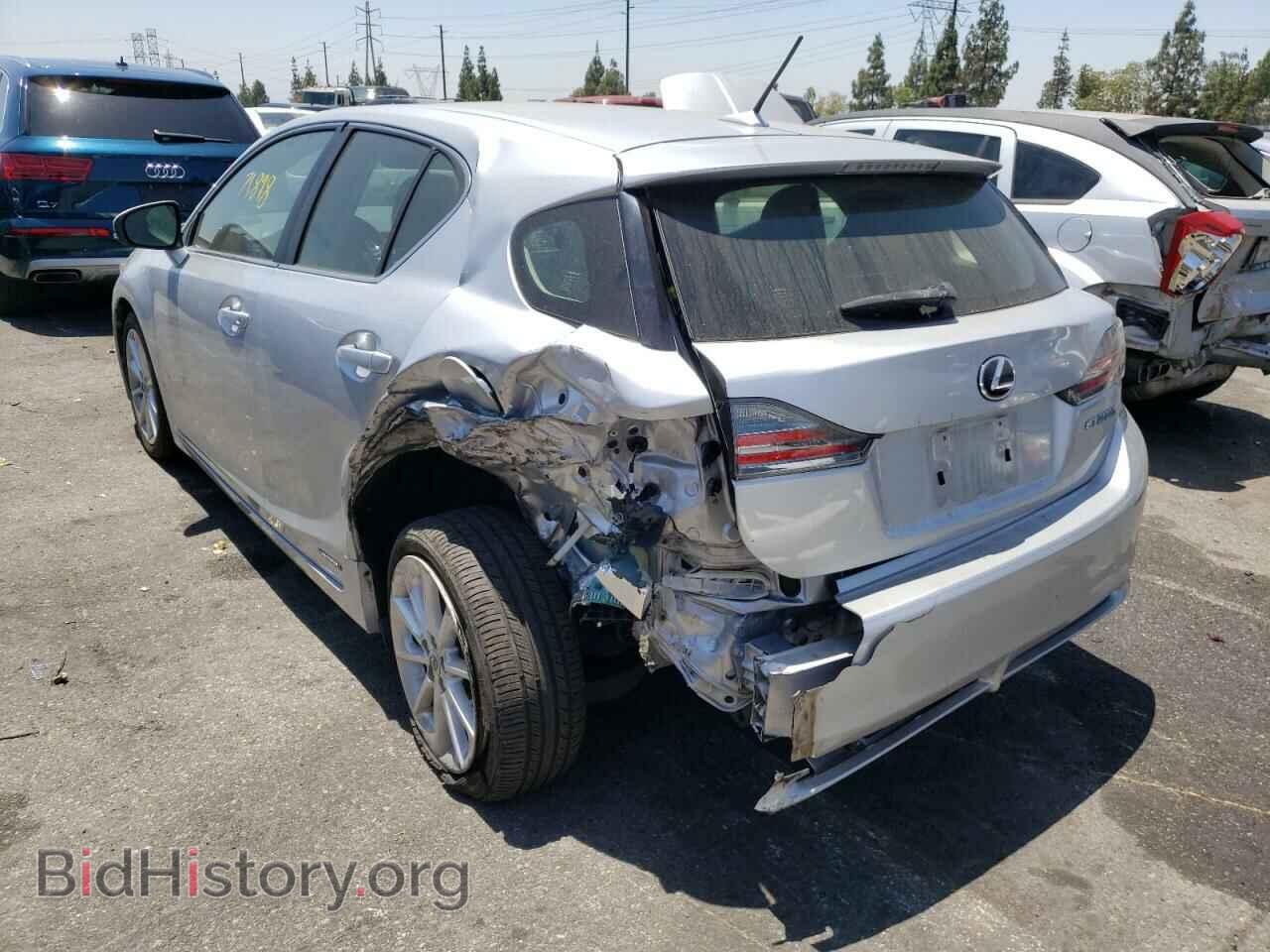 2013 LEXUS CT 200 - VIN: JTHKD5BHXD2137887 - Фото 3