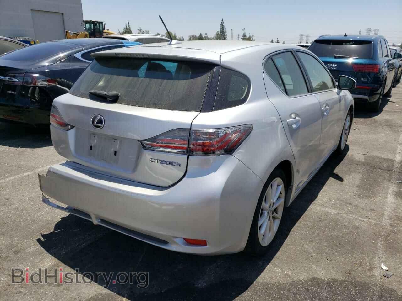 2013 LEXUS CT 200 - VIN: JTHKD5BHXD2137887 - Фото 4
