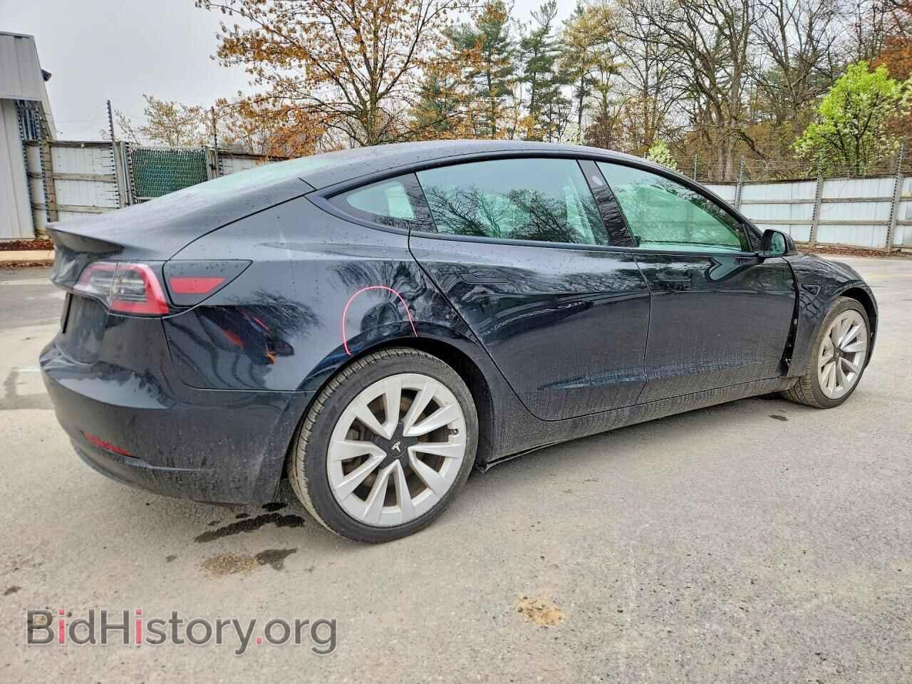 2022 TESLA MODEL 3 - VIN: 5YJ3E1EA6NF371453 - Photo 3