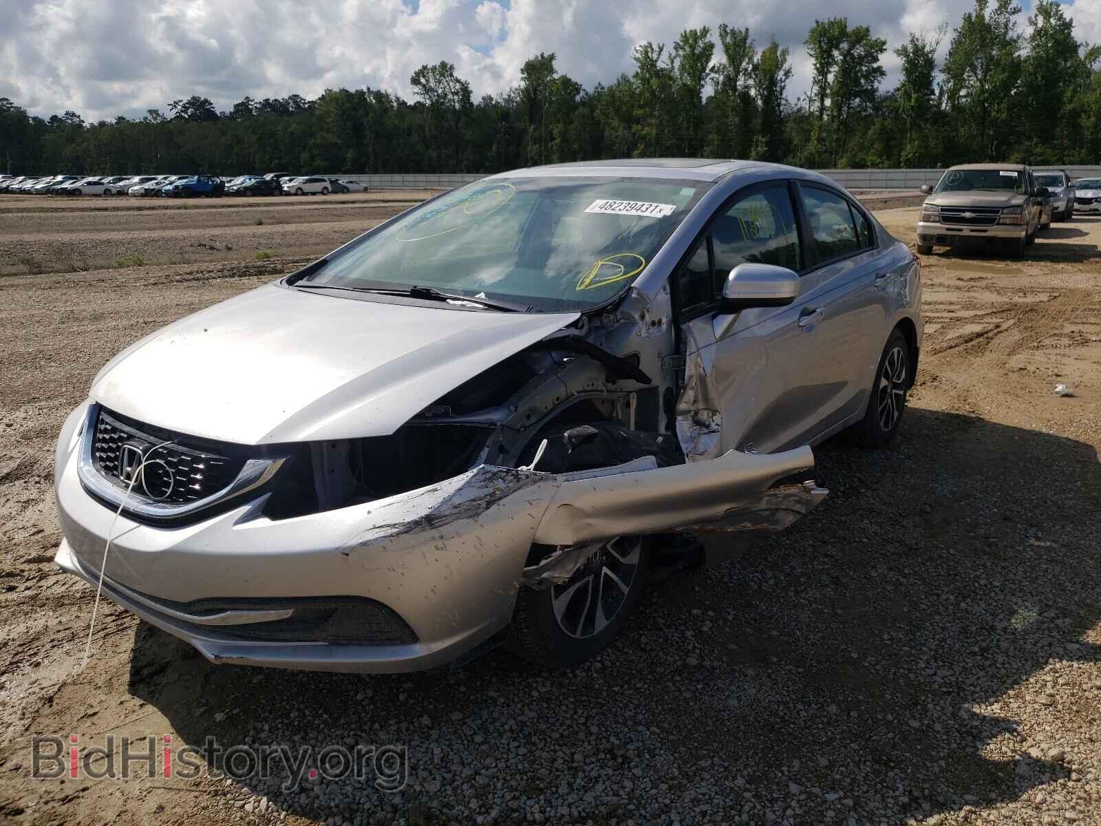 2015 HONDA CIVIC - VIN: 19XFB2F89FE022026 - Фото 2