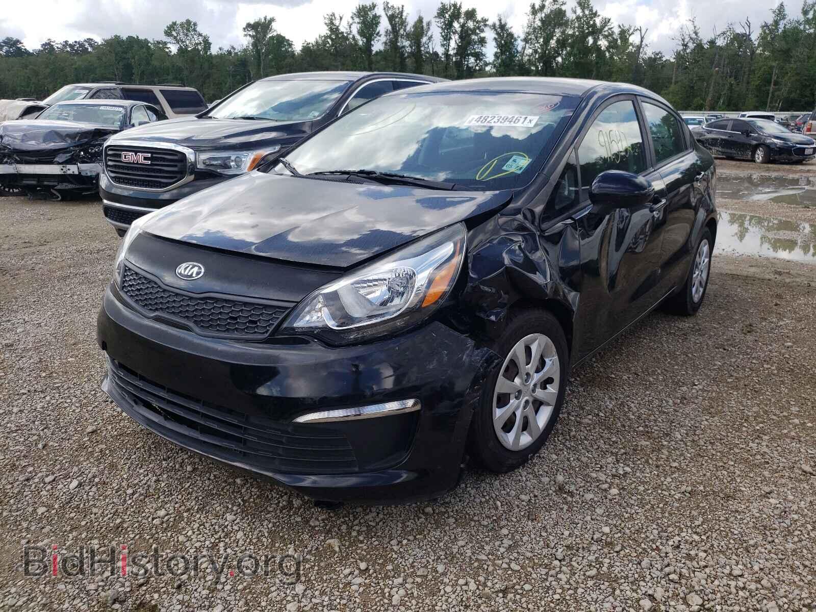 2017 KIA RIO - VIN: KNADM4A35H6005576 - Фото 2
