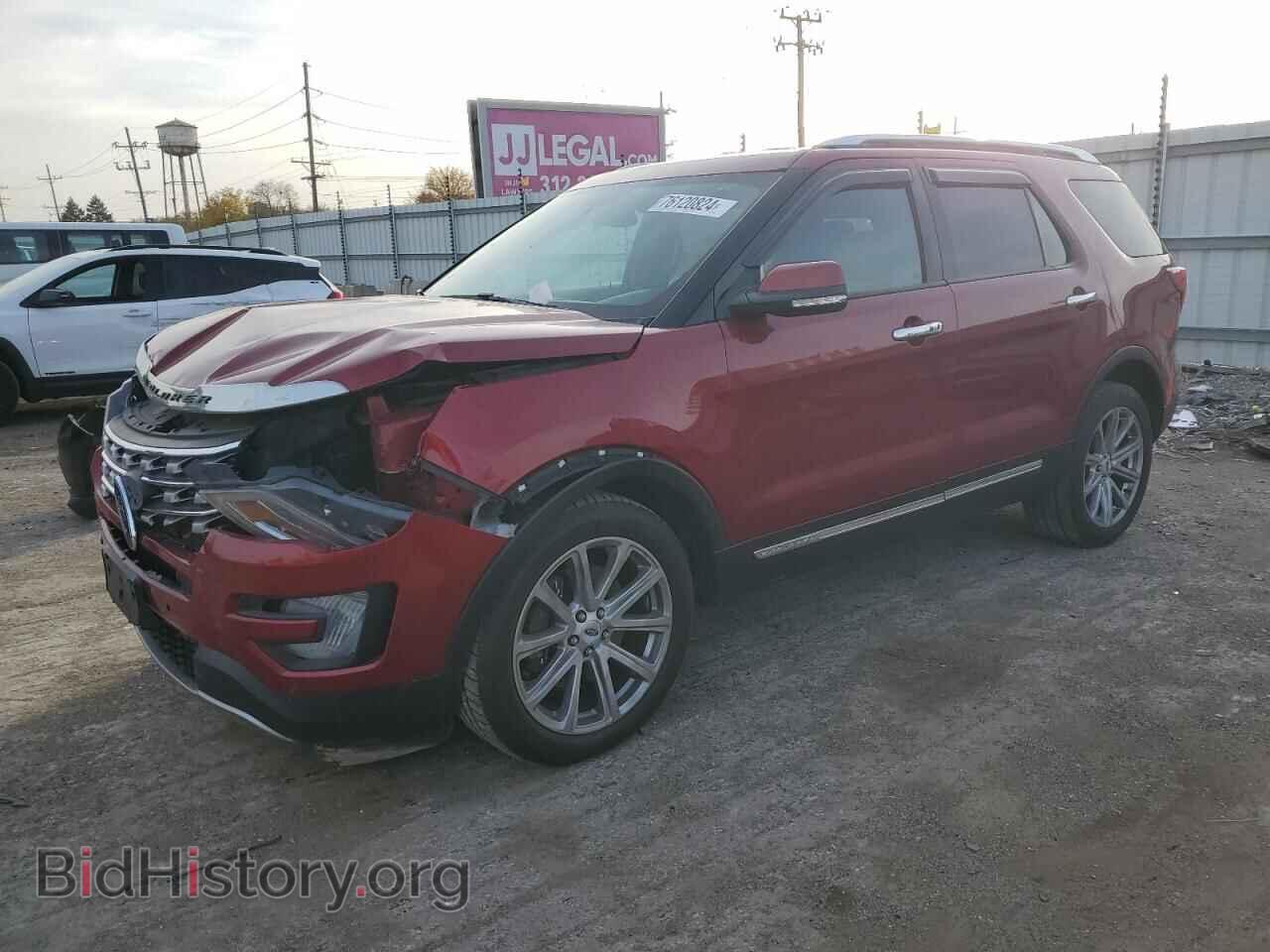 Фотография 1FM5K8F85HGB83566 - FORD EXPLORER 2017