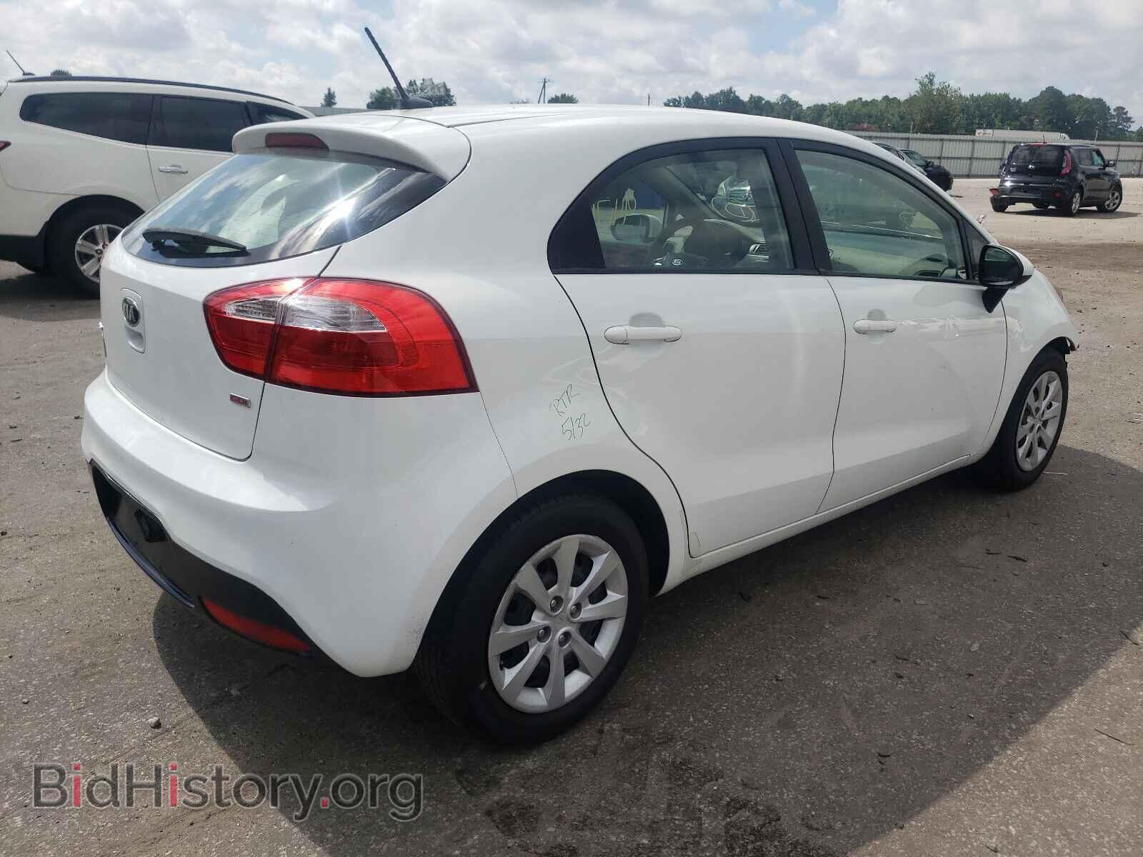 2012 KIA RIO - VIN: KNADM5A36C6038990 - Фото 4