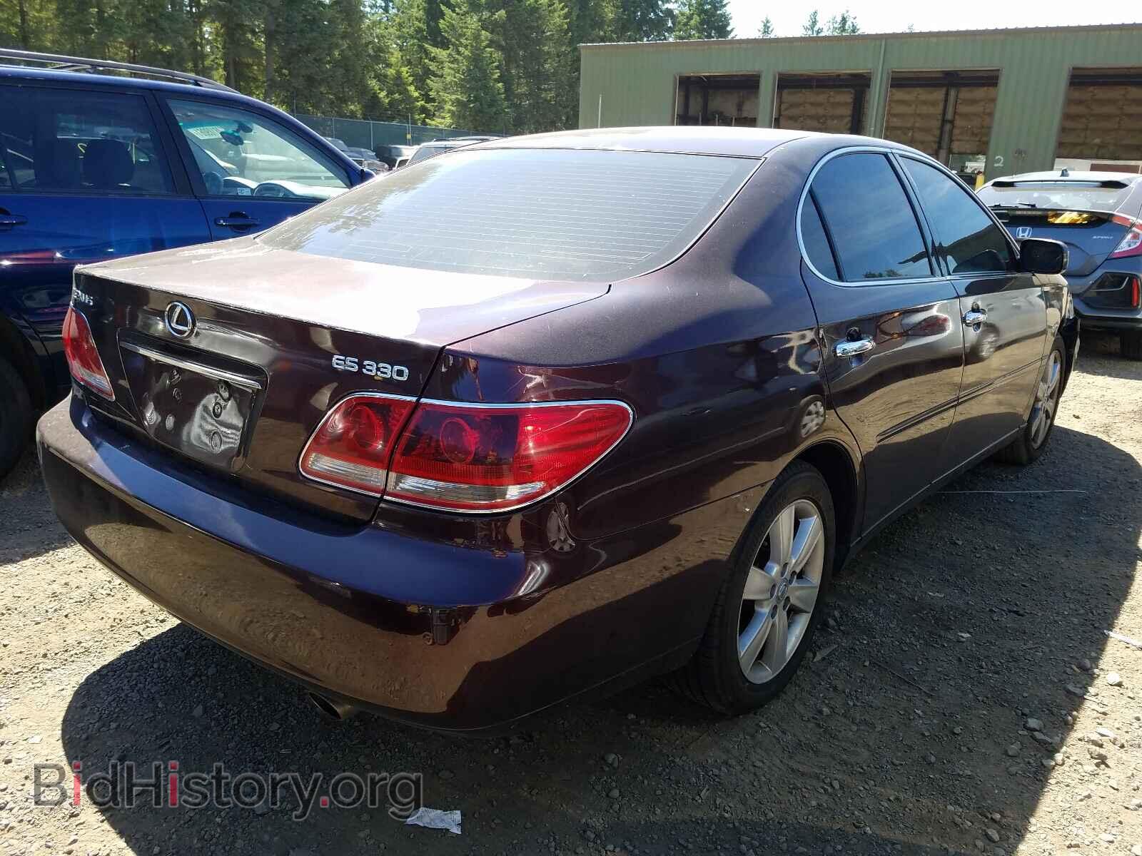 2006 LEXUS ES330 - VIN: JTHBA30G765143459 - Фото 4