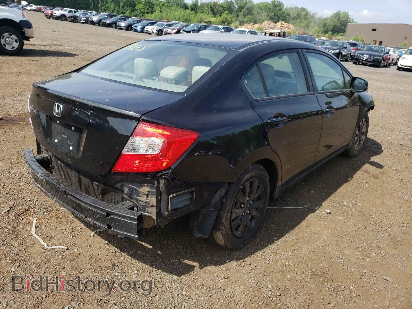 2012 HONDA CIVIC - VIN: 2HGFB2F55CH327529 - Фото 4