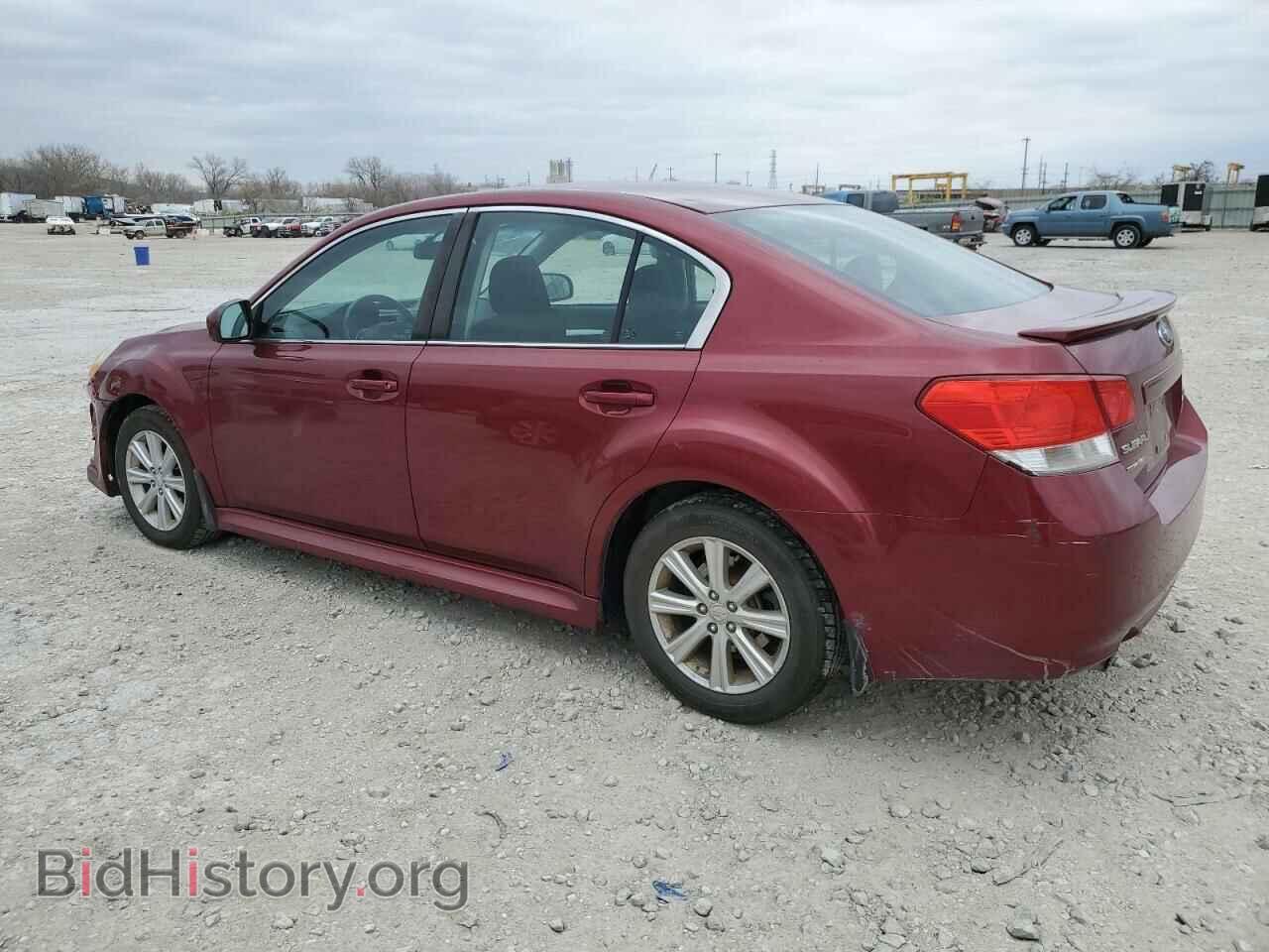 2012 SUBARU LEGACY - VIN: 4S3BMBC66C3022113 - Фото 2