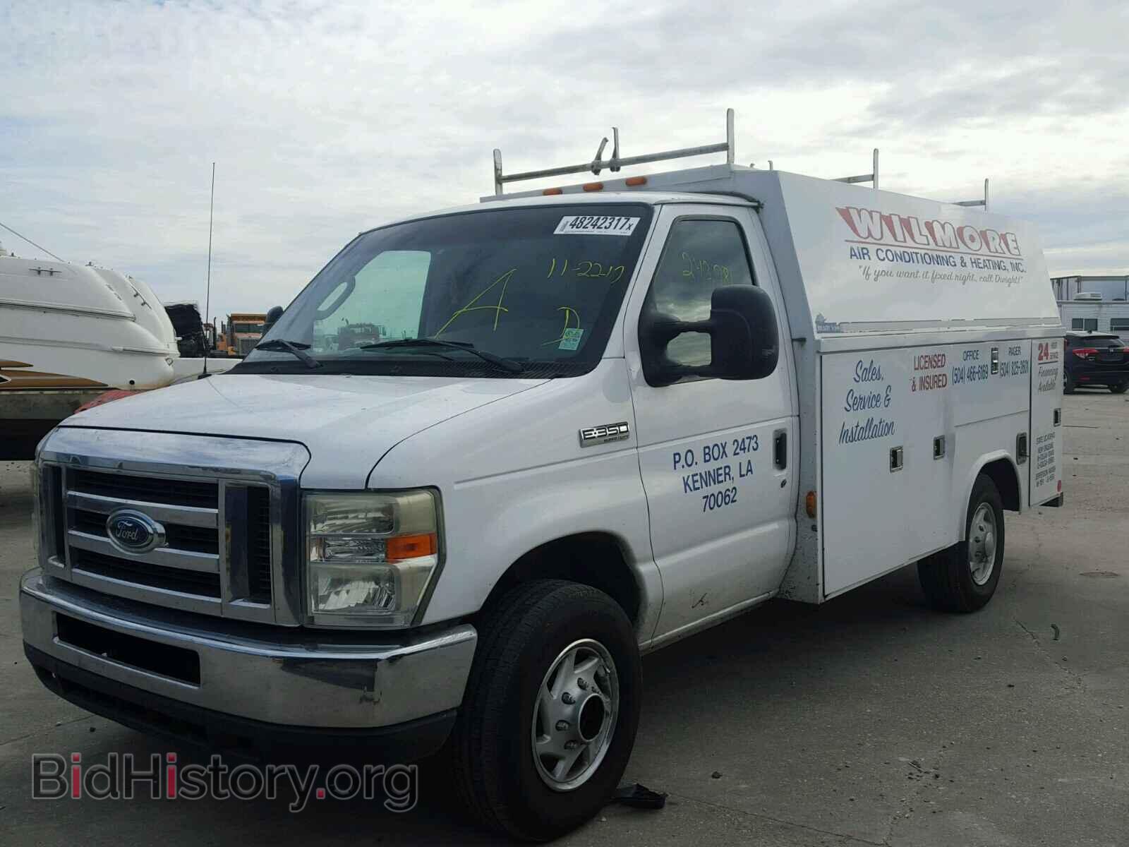 2008 FORD ECONOLINE - VIN: 1FDSE35L38DB02228 - Фото 2