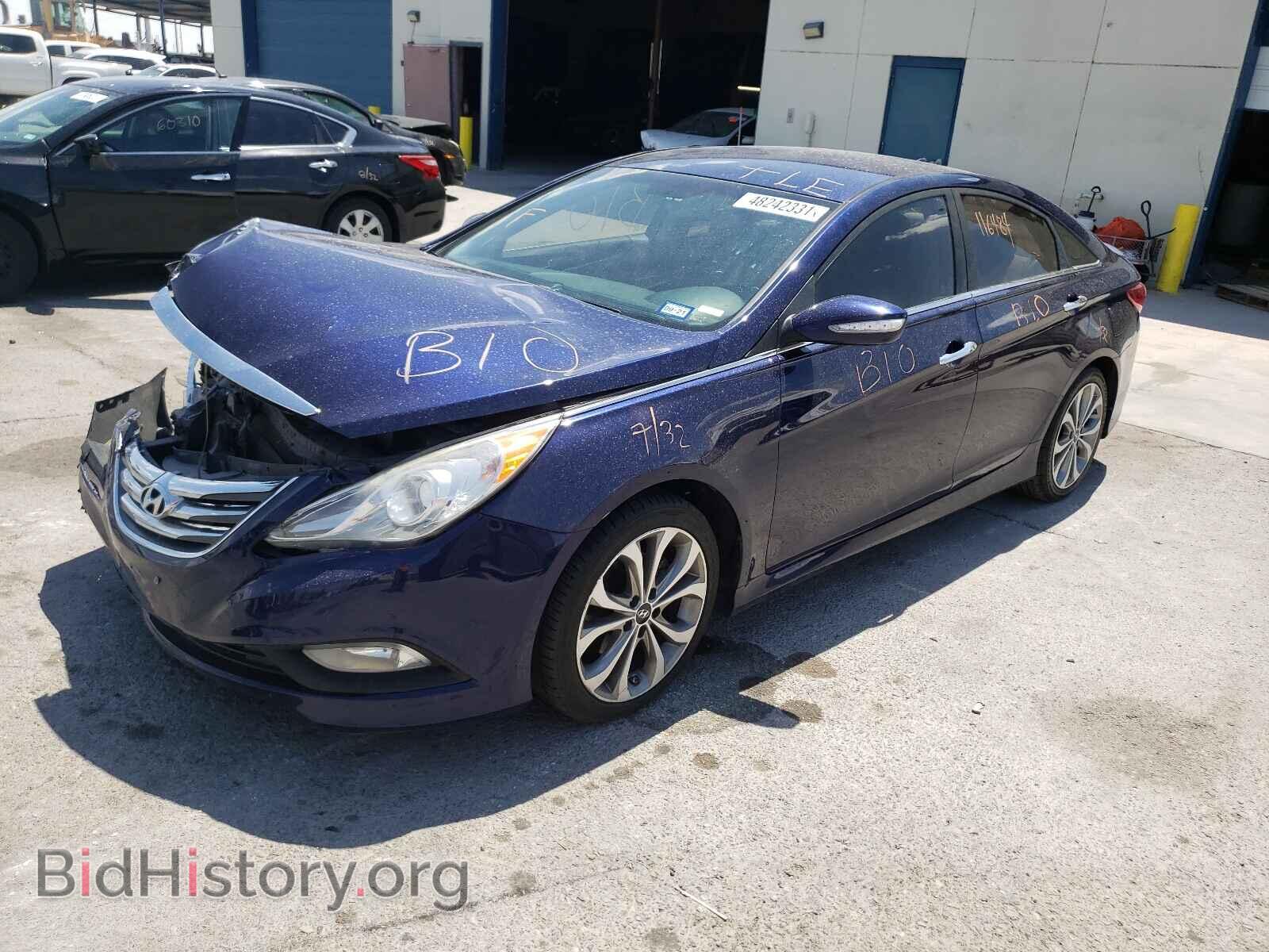 2014 HYUNDAI SONATA - VIN: 5NPEC4AC7EH865376 - Фото 2