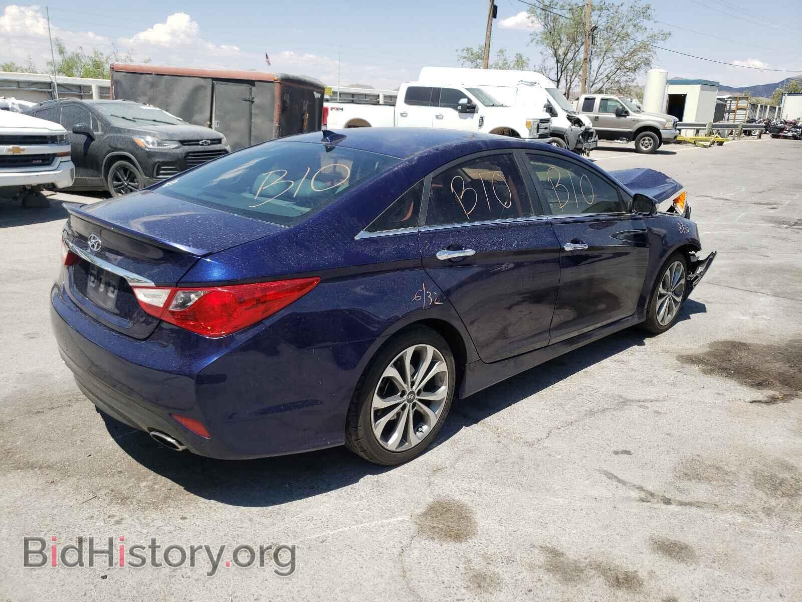 2014 HYUNDAI SONATA - VIN: 5NPEC4AC7EH865376 - Фото 4