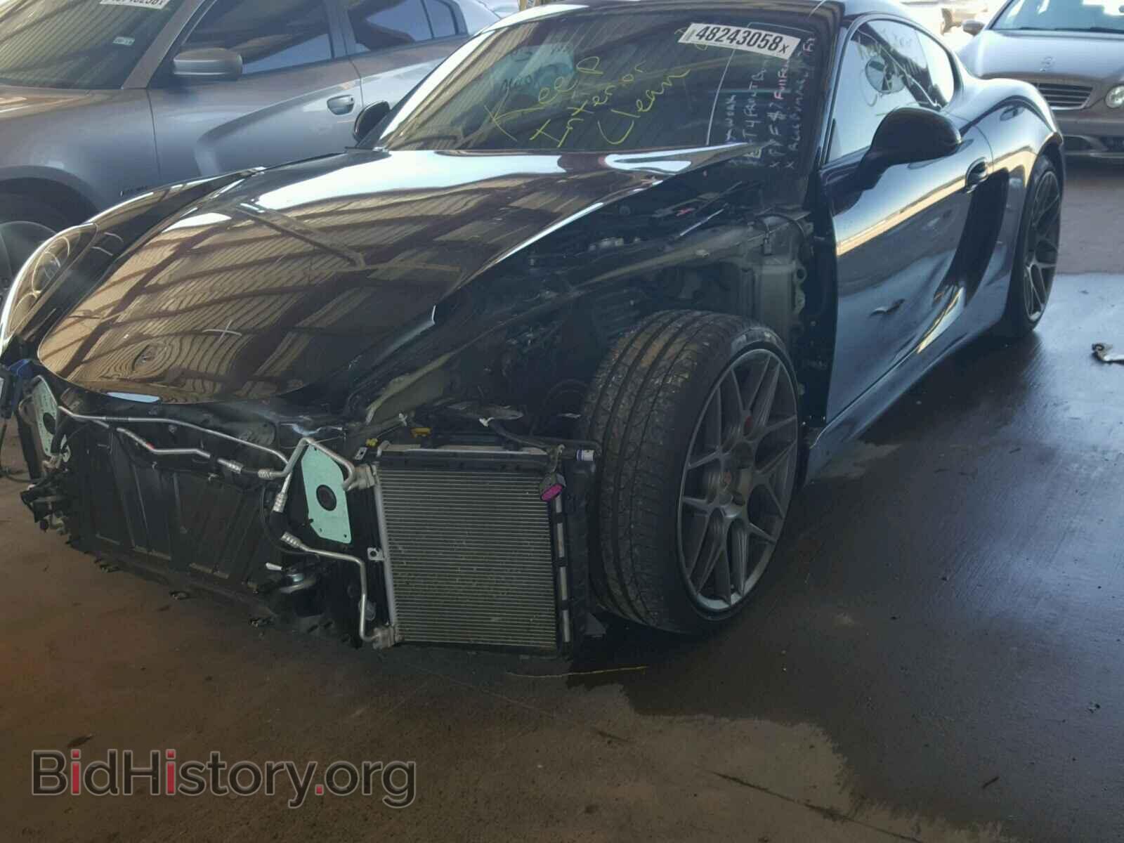 2014 PORSCHE CAYMAN - VIN: WP0AB2A86EK190316 - Фото 2