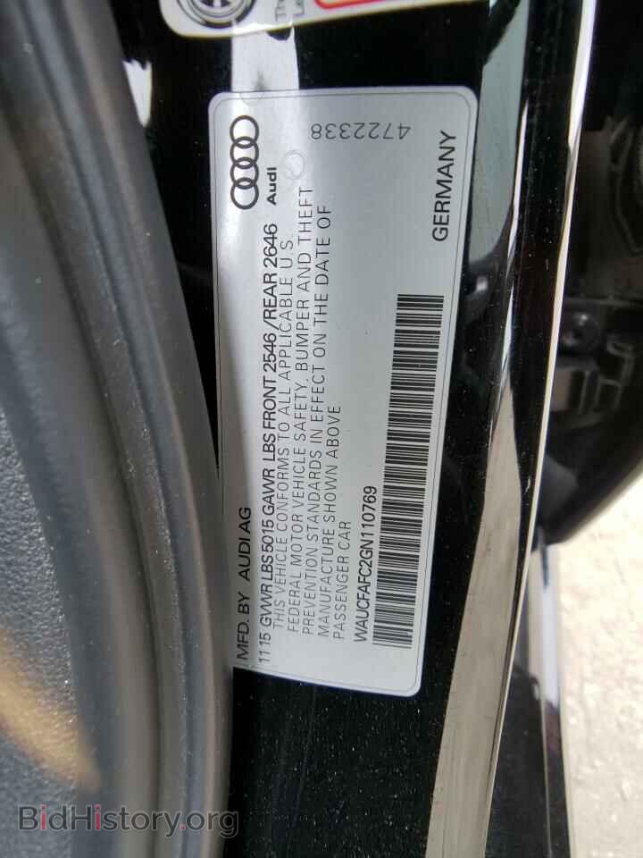 2016 AUDI A6 - VIN: WAUCFAFC2GN110769 - Photo 12