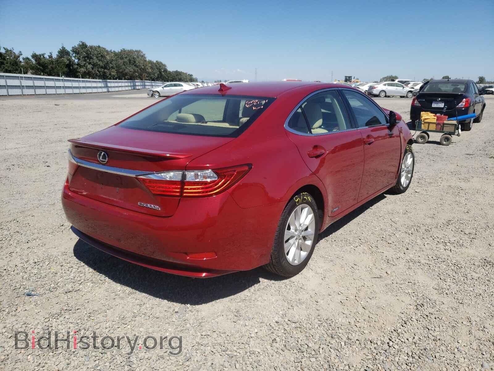 2014 LEXUS ES300 - VIN: JTHBW1GG3E2050935 - Фото 4