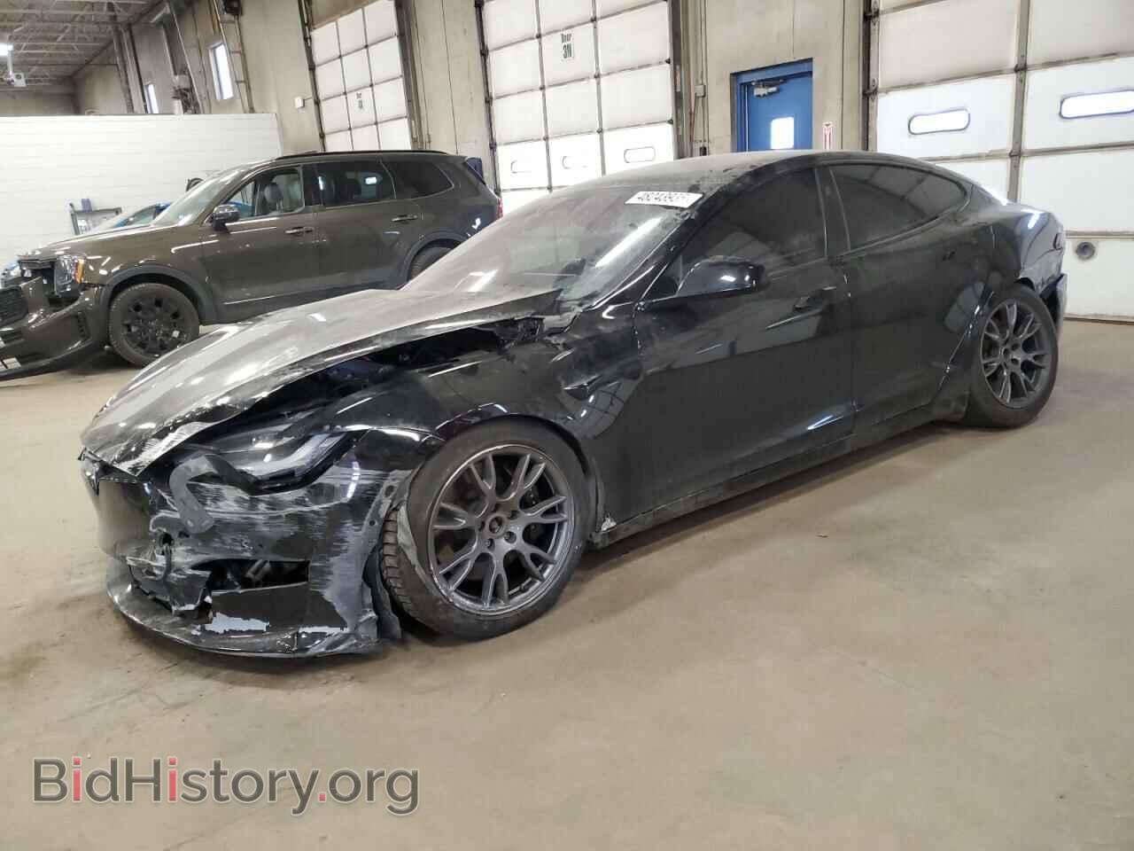 Photo 5YJSA1E64MF454817 - TESLA MODEL S 2021