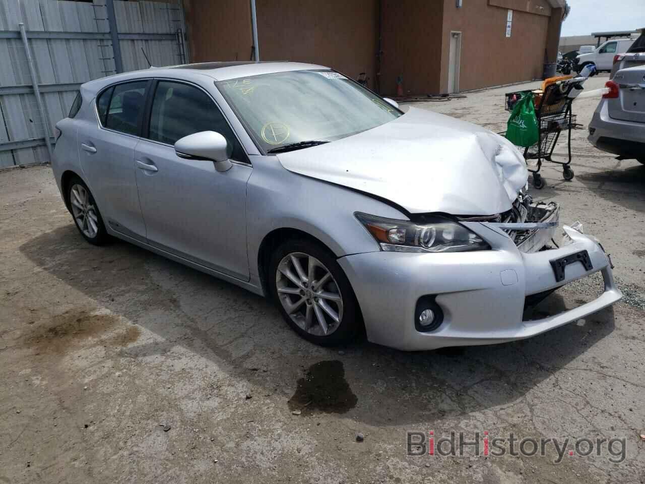 Фотография JTHKD5BH8C2107706 - LEXUS CT 200 2012