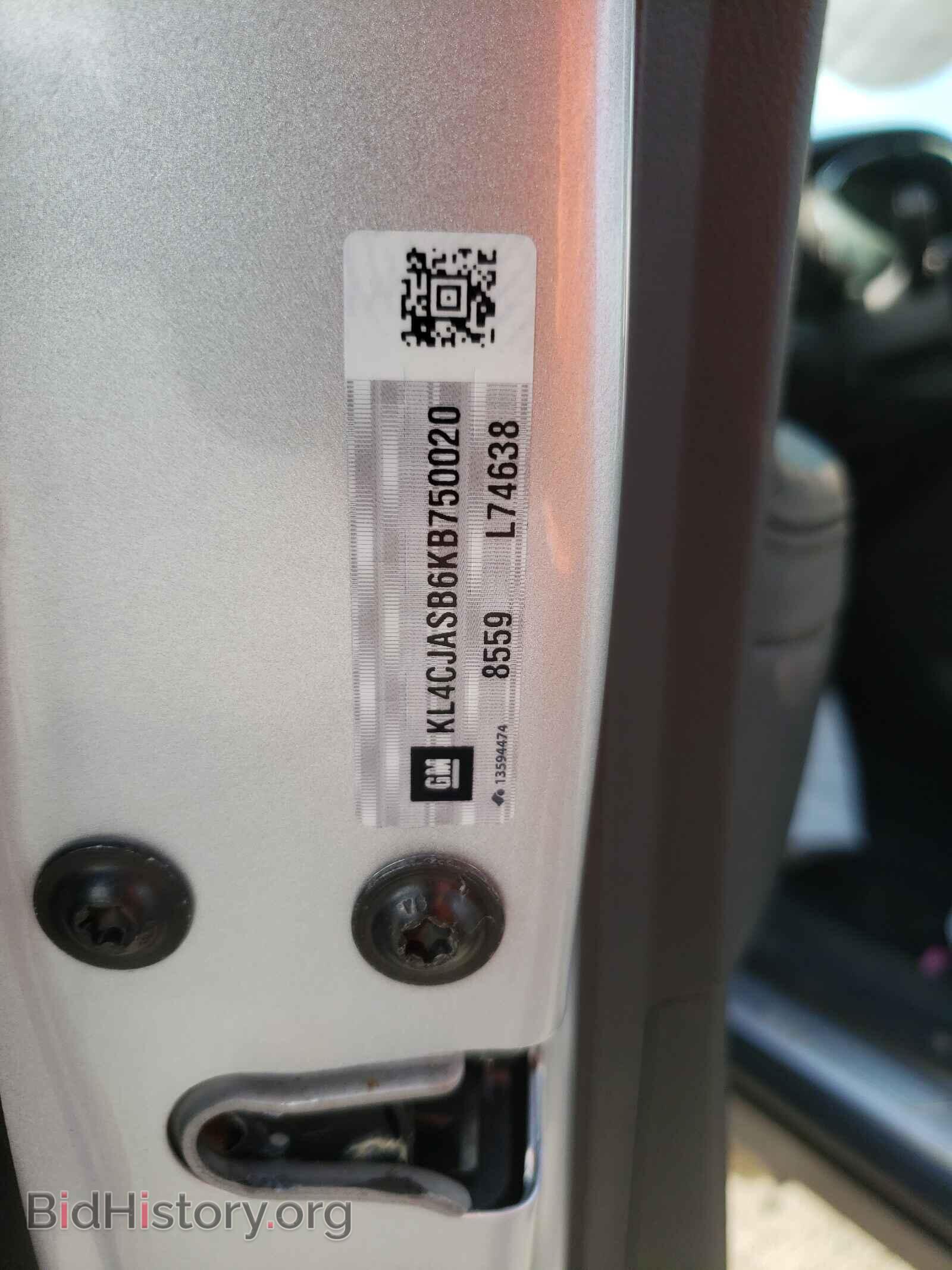 2019 BUICK ENCORE - VIN: KL4CJASB6KB750020 - Фото 10