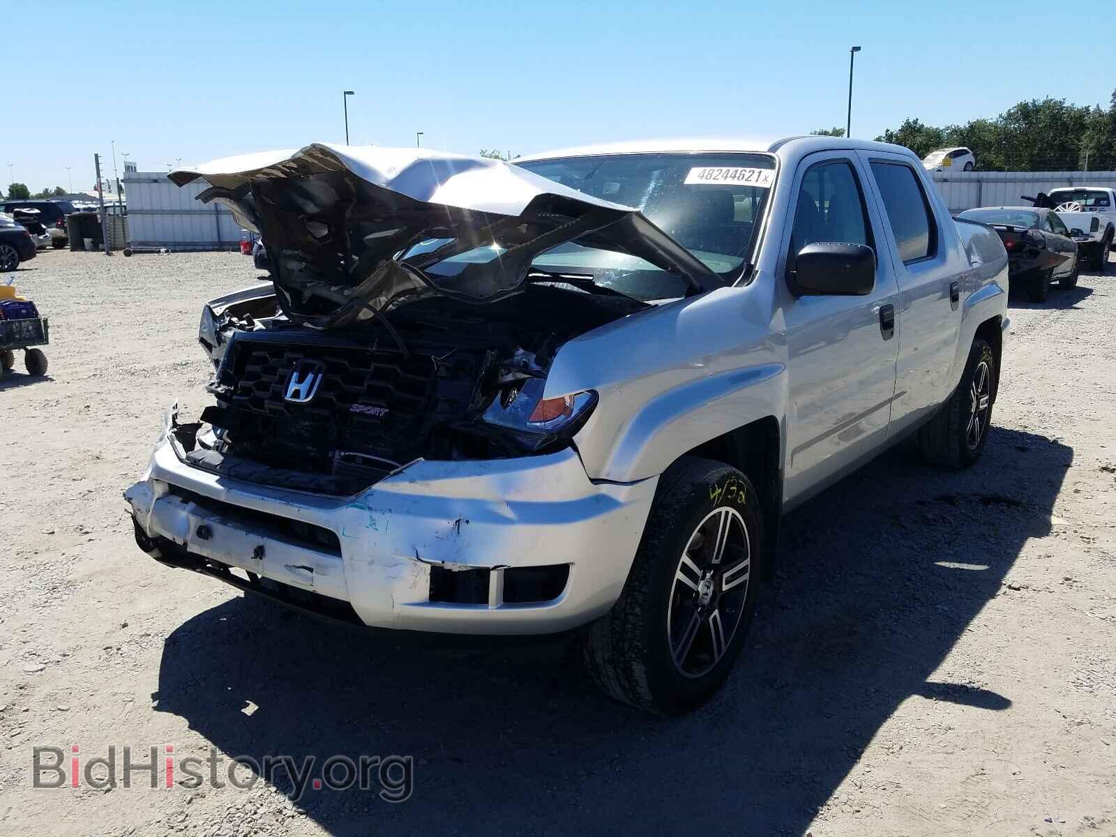 2013 HONDA RIDGELINE - VIN: 5FPYK1F77DB017884 - Фото 2